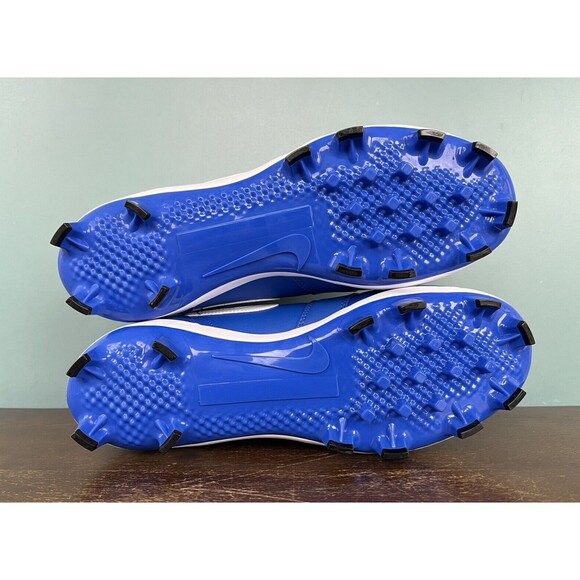 Nike Air Jordan 1 Retro MCS Game Royal Baseball Cleats Men's Sz 11.5 AV5354-401 - Picture 10 of 11